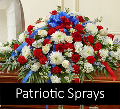 Patriotic Casket Sprays